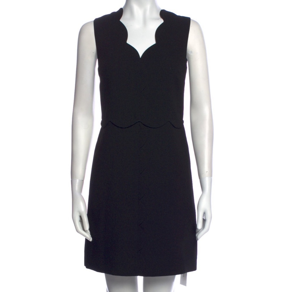 Ted Baker Black Sleeveless Sheath Mini Dress